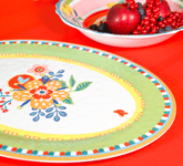 Oval Serving Plate - Mamma Mia - Baci Milano